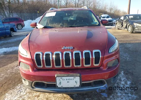 2014 Jeep Cherokee Limited из США, поврежденный, VIN 1C4PJMDB1EW277744